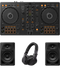 DDJ-FLX4 + DM-40D + HDJ-CUE1BT Bundle