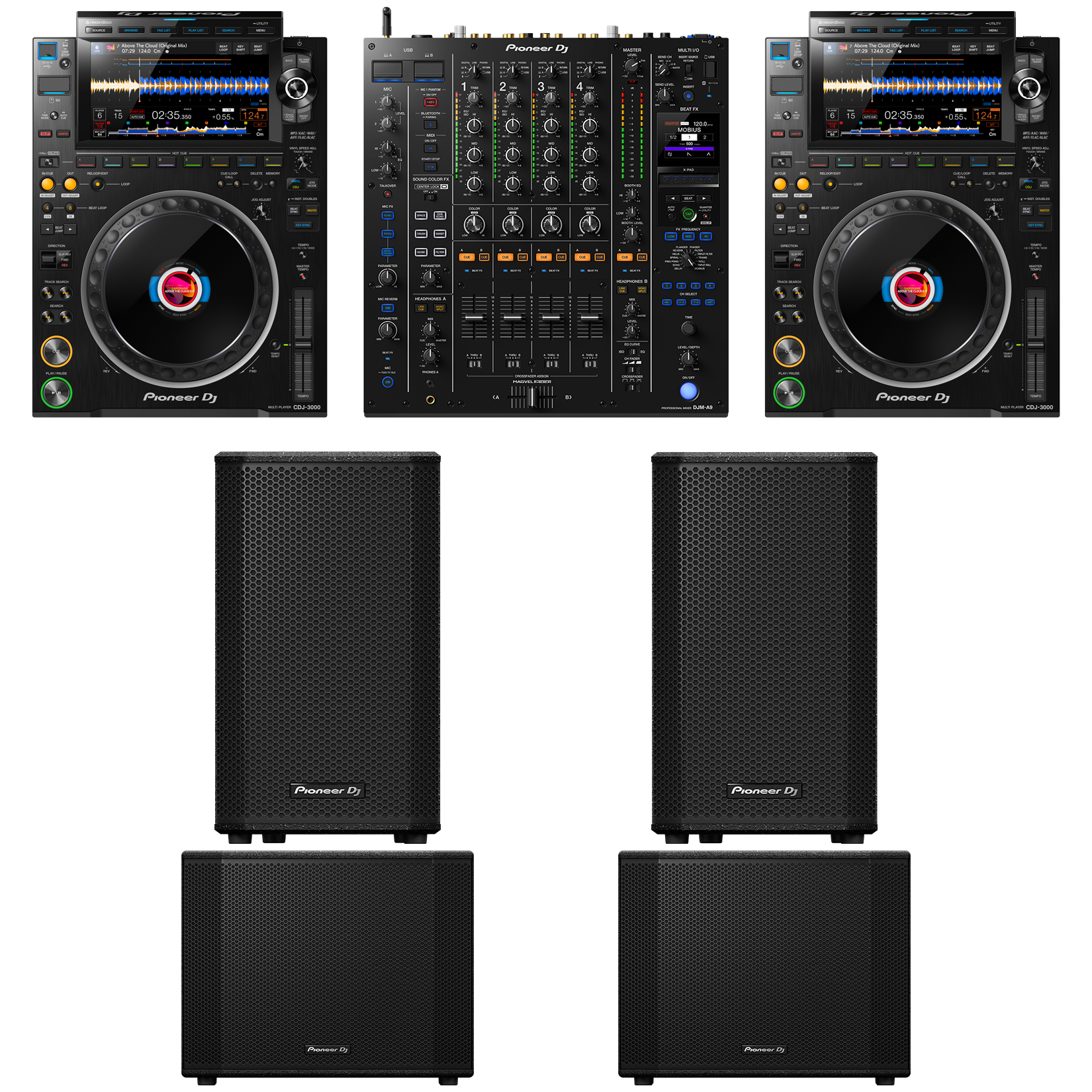 CDJ-3000 + DJM-A9 + XPRS Bundle – Pioneer DJ Store