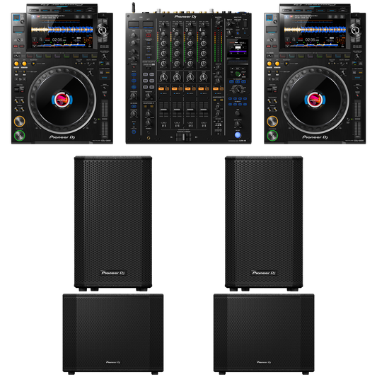 CDJ-3000 + DJM-A9 + XPRS Bundle