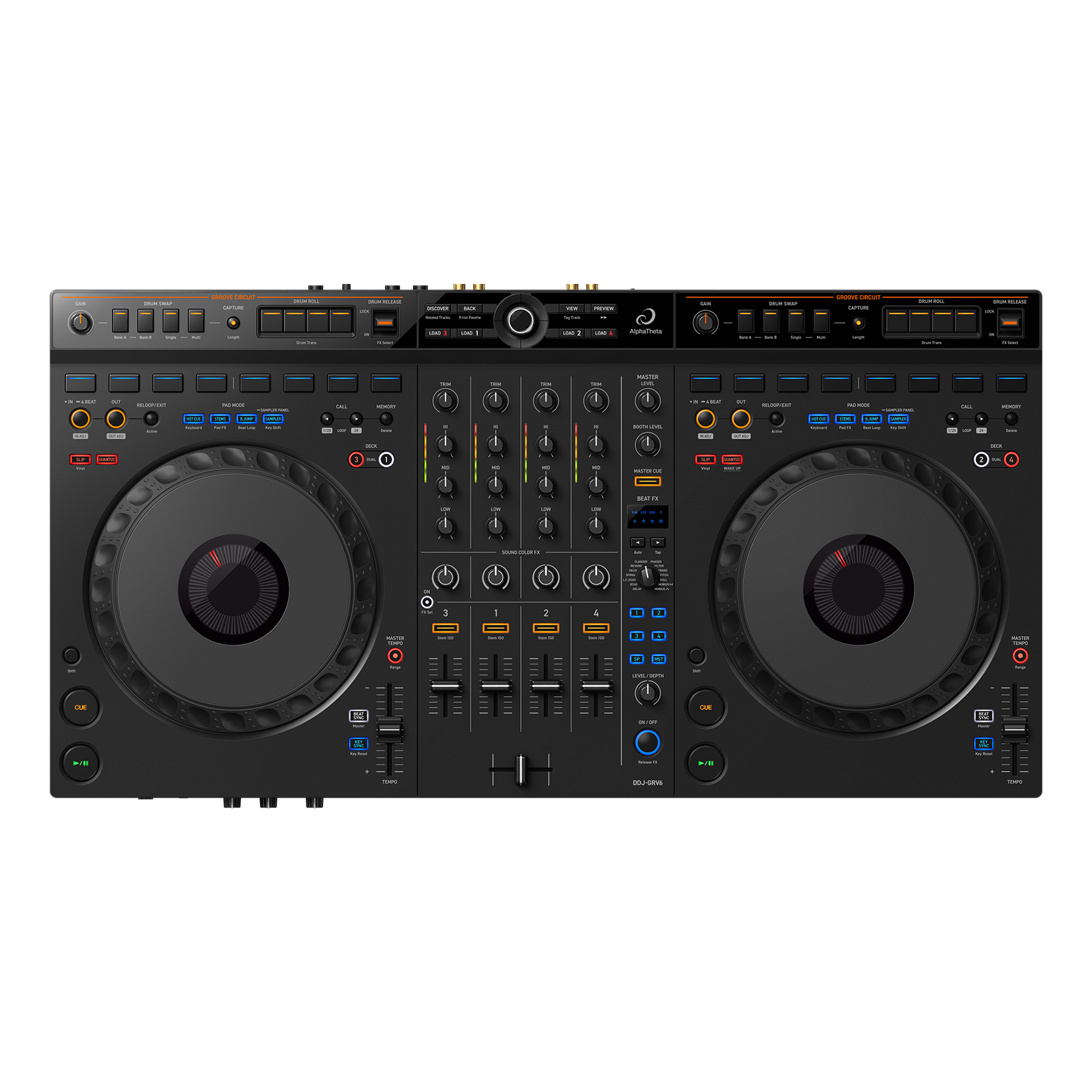 DDJ-GRV6 DJコントローラー 完動品 美品 PionnerDJ Pioneer DJ AlphaTheta DDJ-GRV6 – Pioneer DJ Store