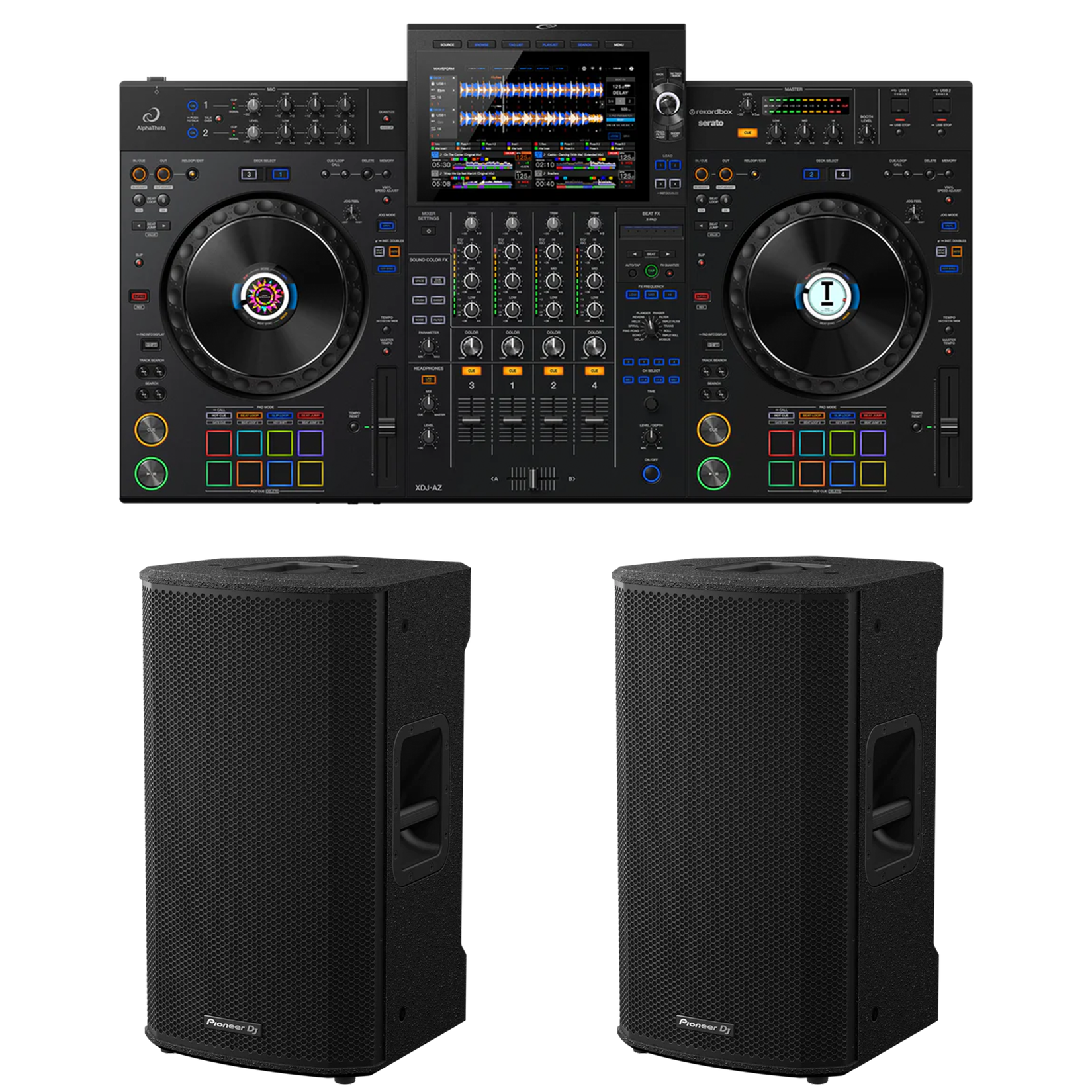 XDJ-AZ + XPRS Loudspeaker Bundle – Pioneer DJ Store XDJ-AZ + XPRS Loudspeaker Bundle – Pioneer DJ Store