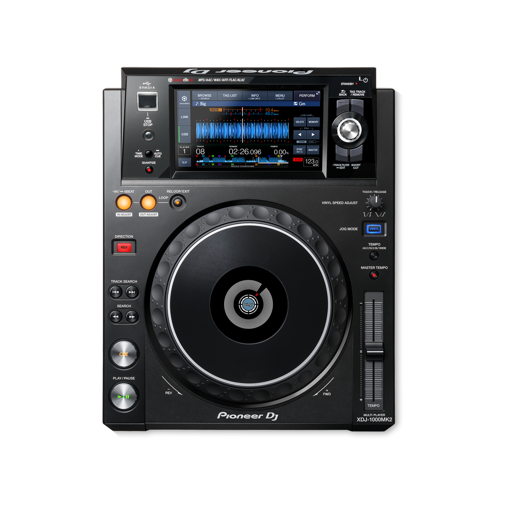 DJ機材 Pioneer XDJ1000 CDJ XDJ-1000MK2 – Pioneer DJ Store