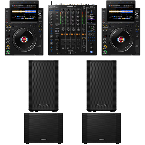 CDJ-3000X + DJM-A9 + XPRS Bundle
