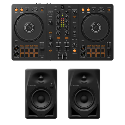 DDJ-FLX4 + DM Series Speaker Bundle