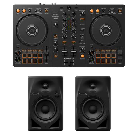DDJ-FLX4 + DM Series Speaker Bundle