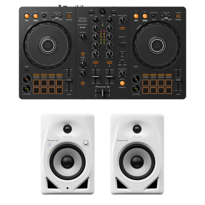 DDJ-FLX4 + DM Series Speaker Bundle