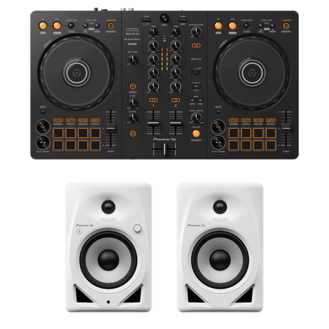 DDJ-FLX4 + DM Series Speaker Bundle