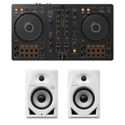 DDJ-FLX4 + DM Series Speaker Bundle