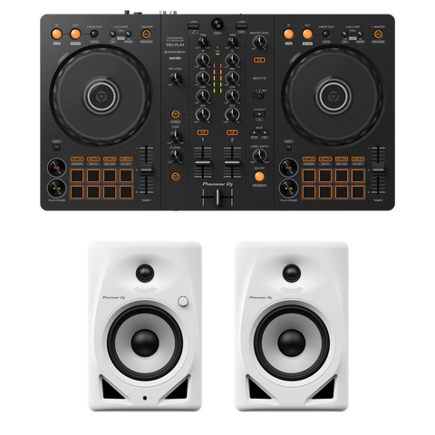 DDJ-FLX4 + DM Series Speaker Bundle