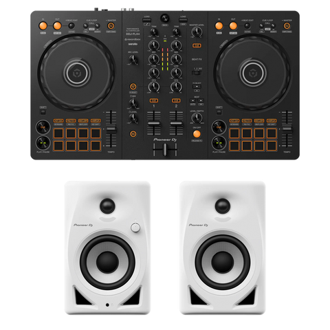 DDJ-FLX4 + DM Series Speaker Bundle