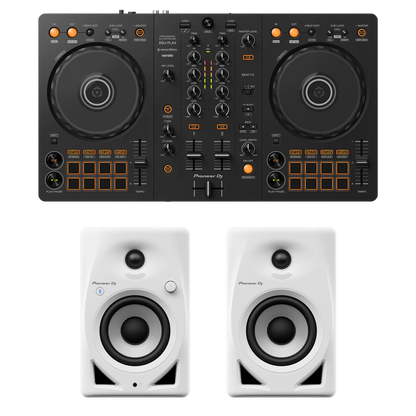 DDJ-FLX4 + DM Series Speaker Bundle