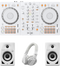 DDJ-FLX4-W + DM-40D-W + HDJ-CUE1BT-W Bundle