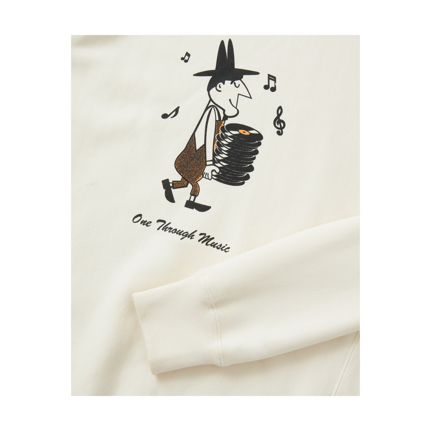 One Through Music Record Man Sweatshirt