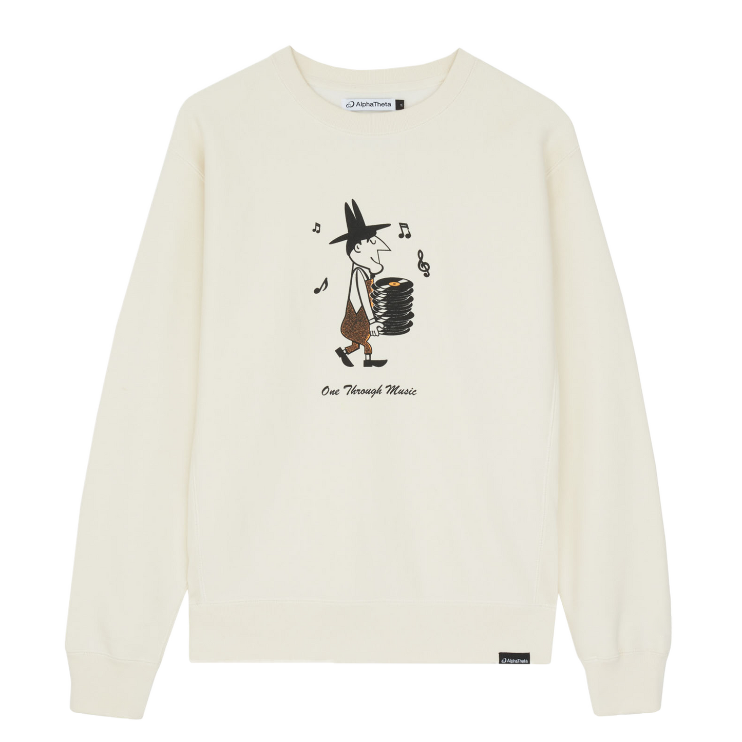 One Through Music Record Man Sweatshirt