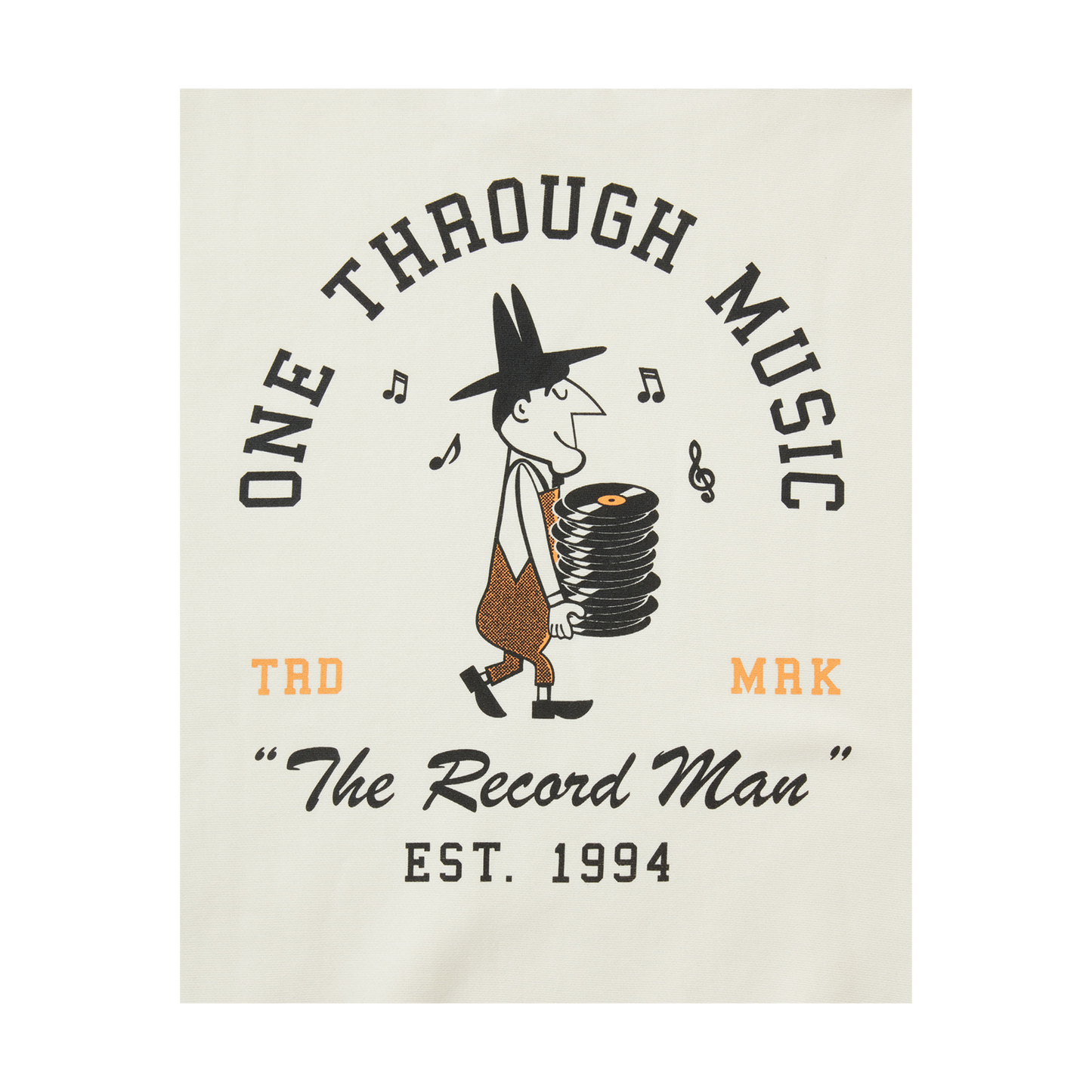 One Through Music Record Man Sweatshirt