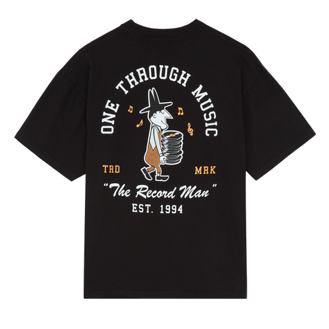 One Through Music Record Man Short-Sleeve Tee