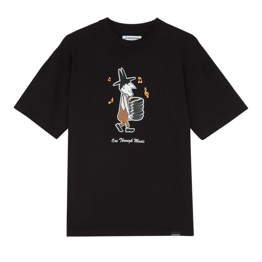 One Through Music Record Man Short-Sleeve Tee