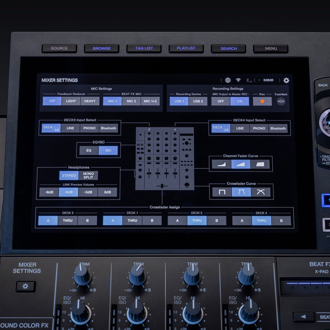 pioneer dj xdj-az dimensions