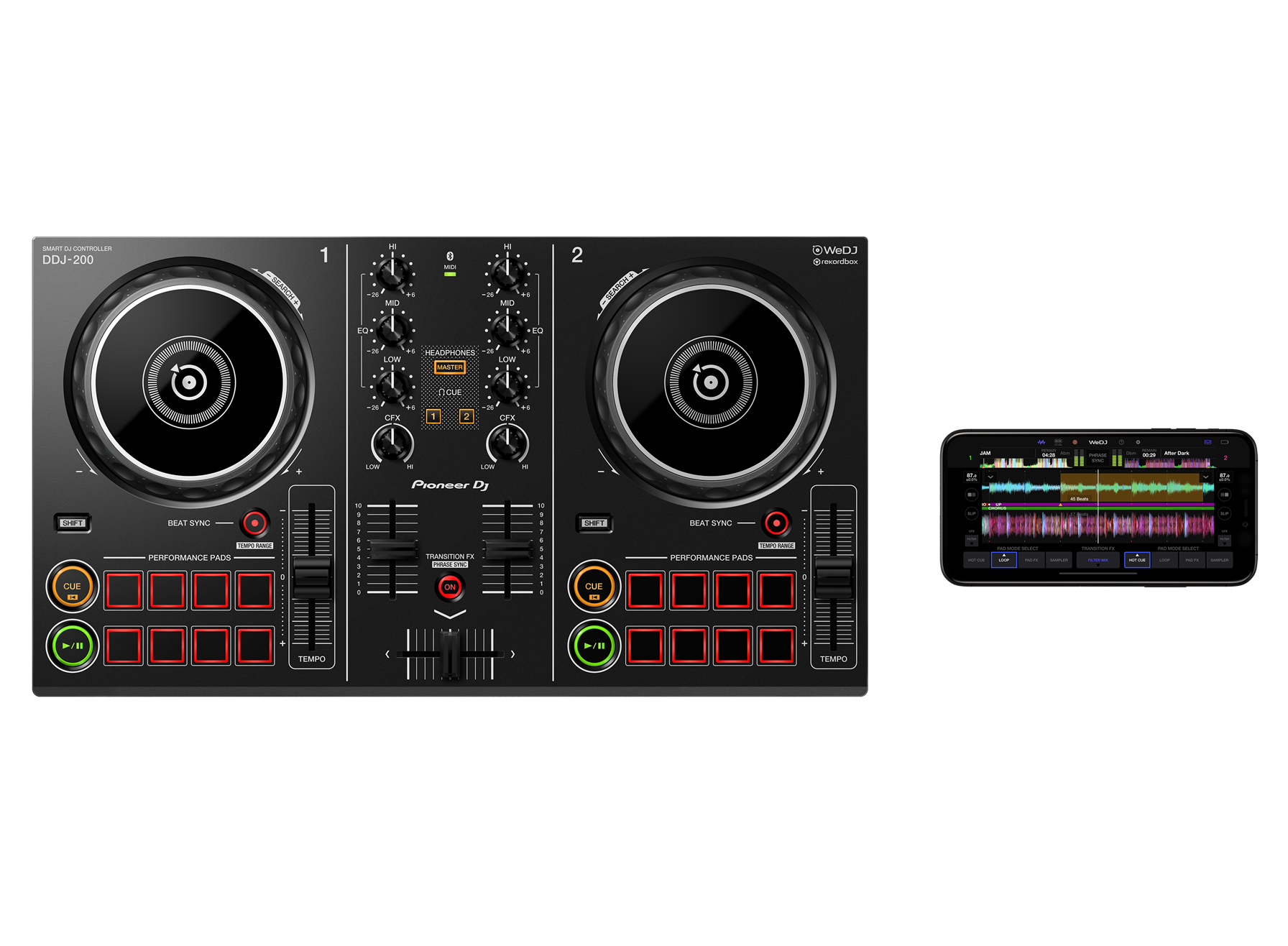 Pioneer - DDJ-200 Contrôleur DJ - DJ
